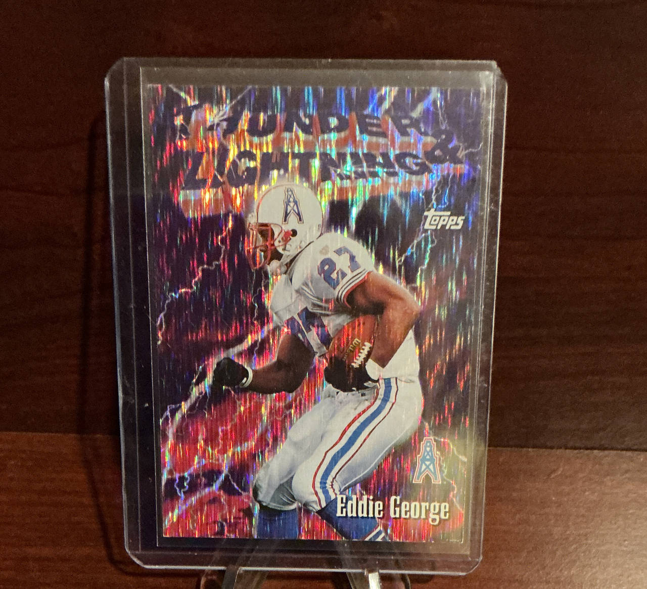 1997 Topps Thunder & Lightning Eddie George #TL1
