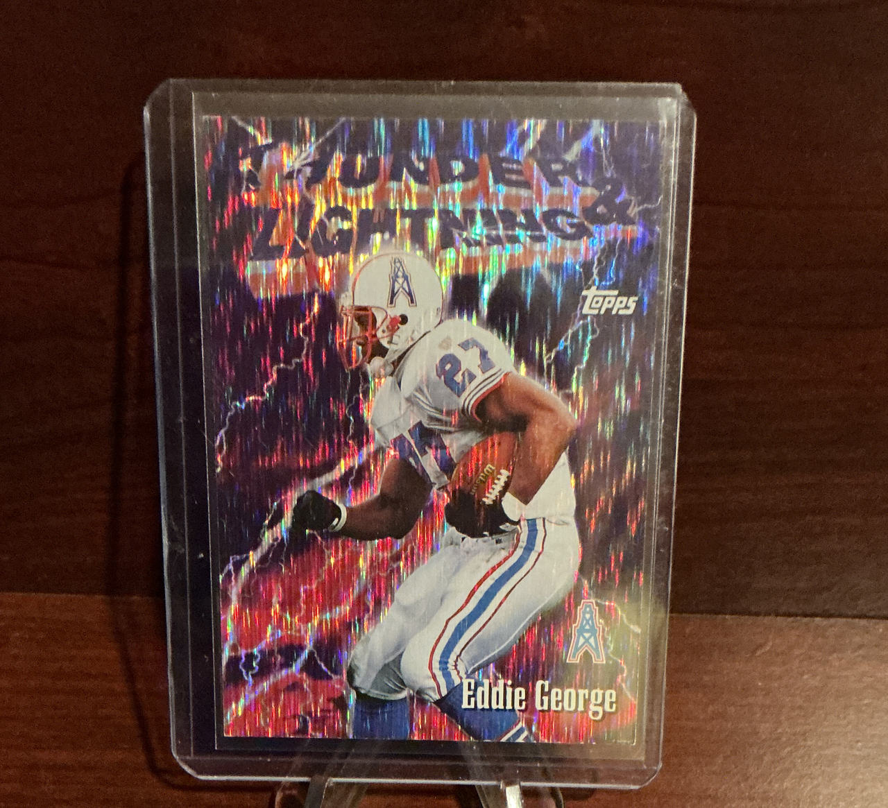1997 Topps Thunder & Lightning Eddie George #TL1