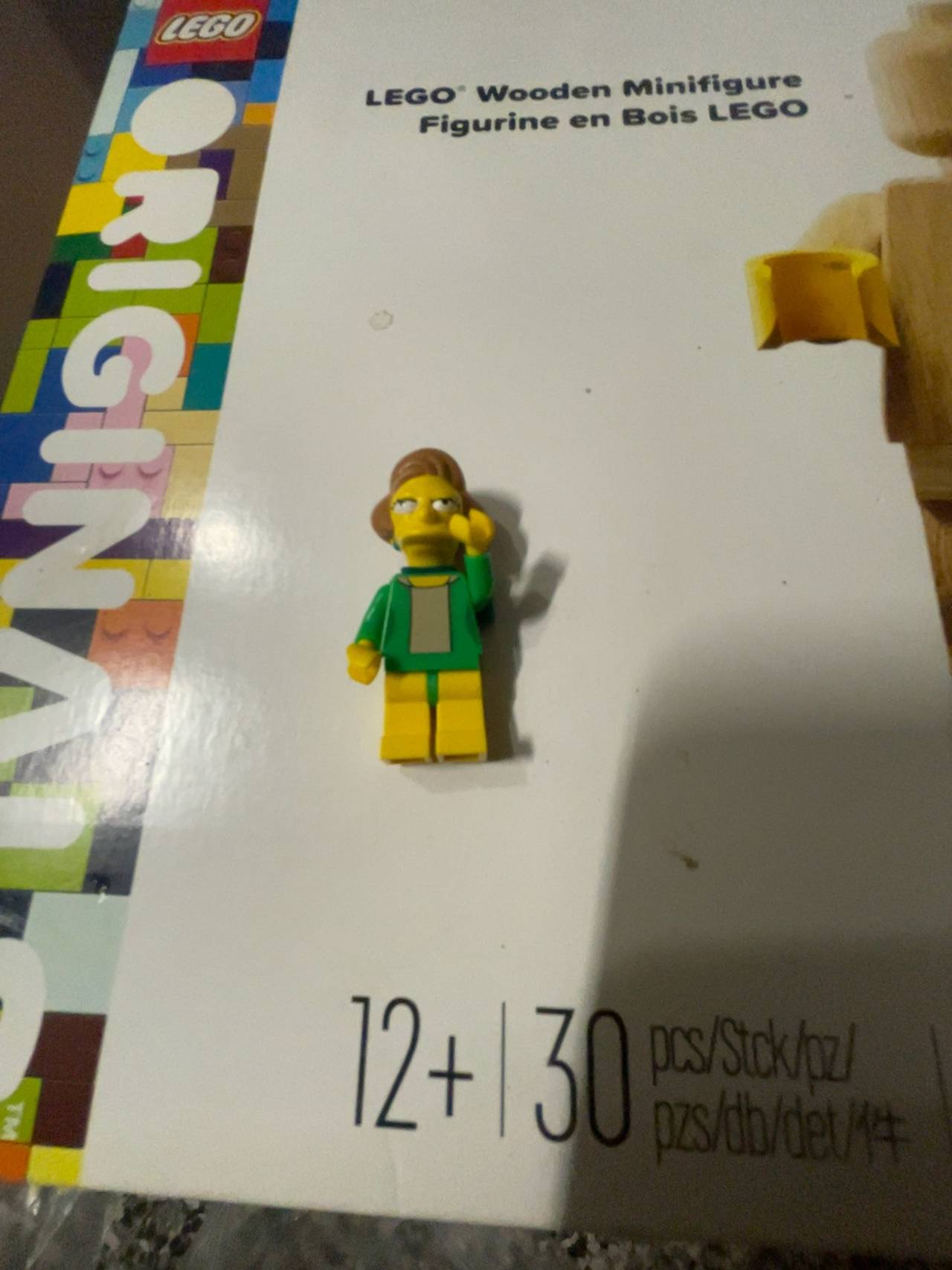 LEGO The Simpsons Edna Krabappel Minifigure