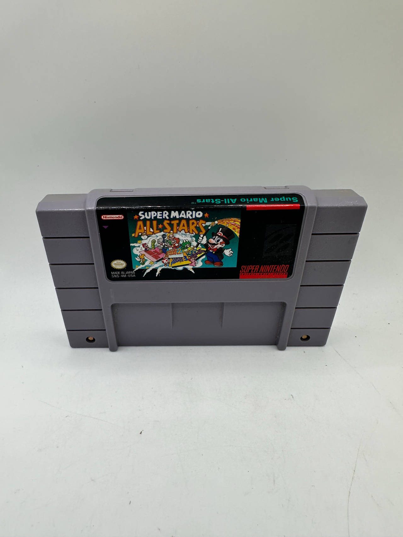 Super Mario All-Stars - Nintendo SNES – Tested Authentic Cartridge Only