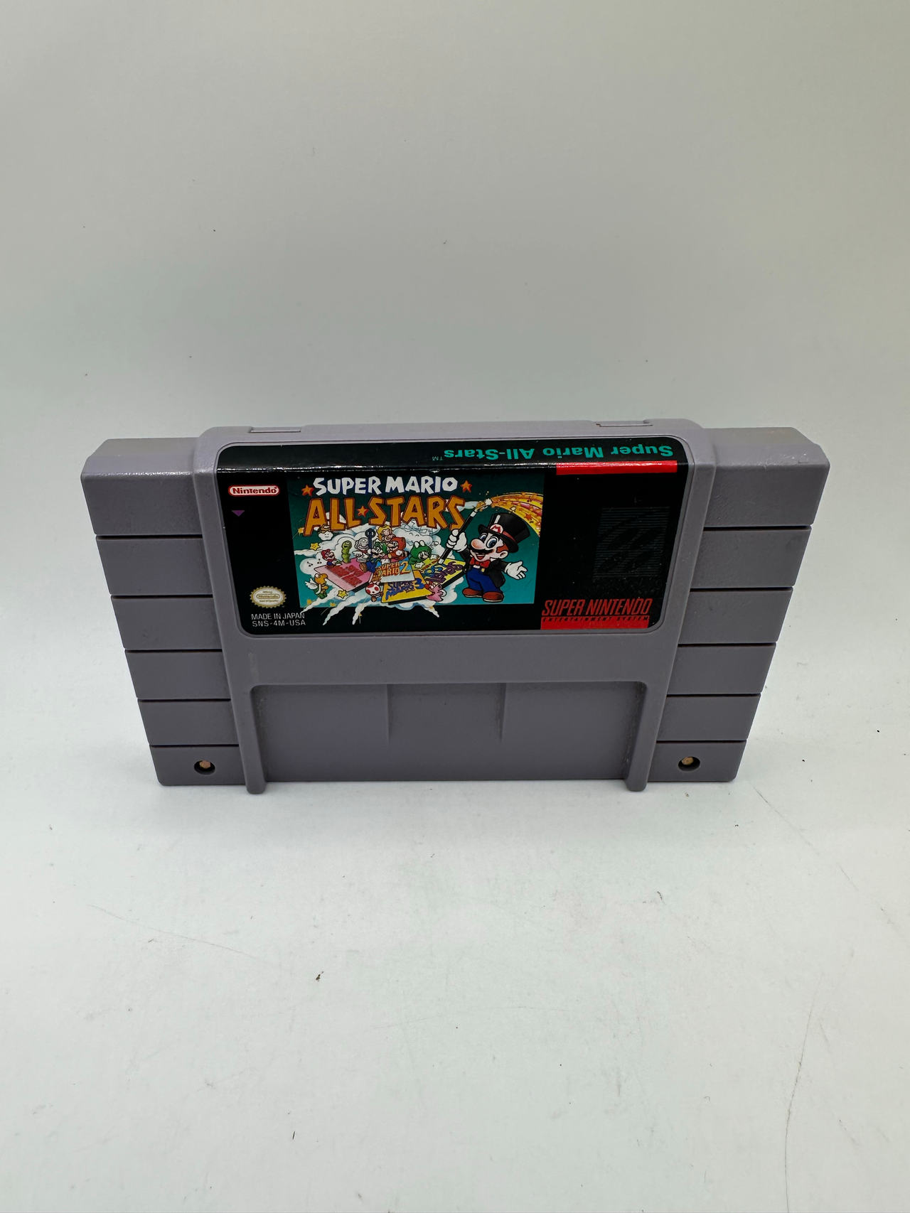 Super Mario All-Stars - Nintendo SNES – Tested Authentic Cartridge Only