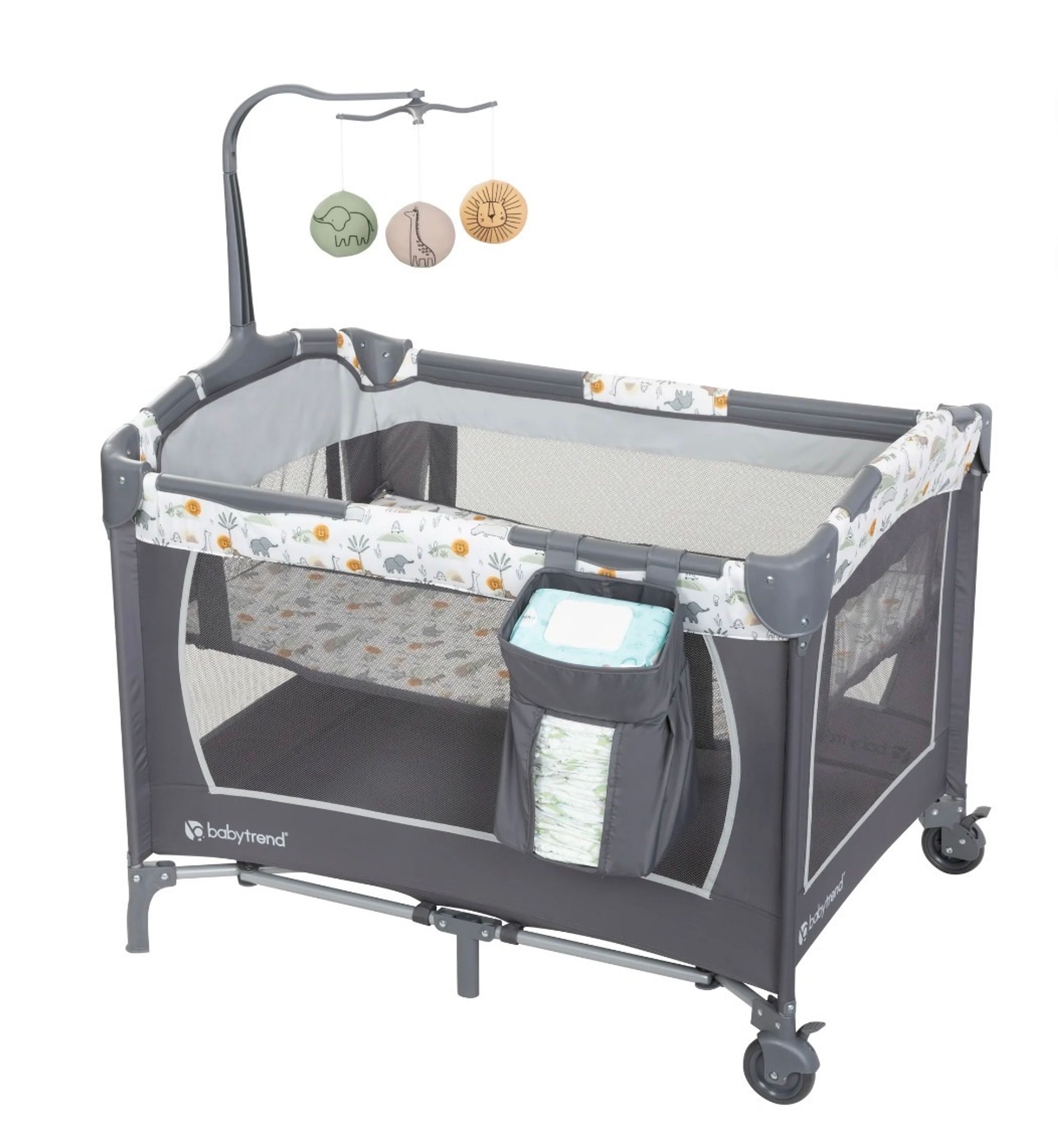 Baby Trend Nursery Center Playard - Animal Jubilee NEW - Image 5