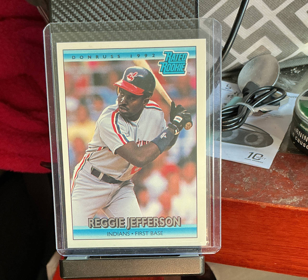 1992 Donruss Reggie Jefferson Rated Rookie #441