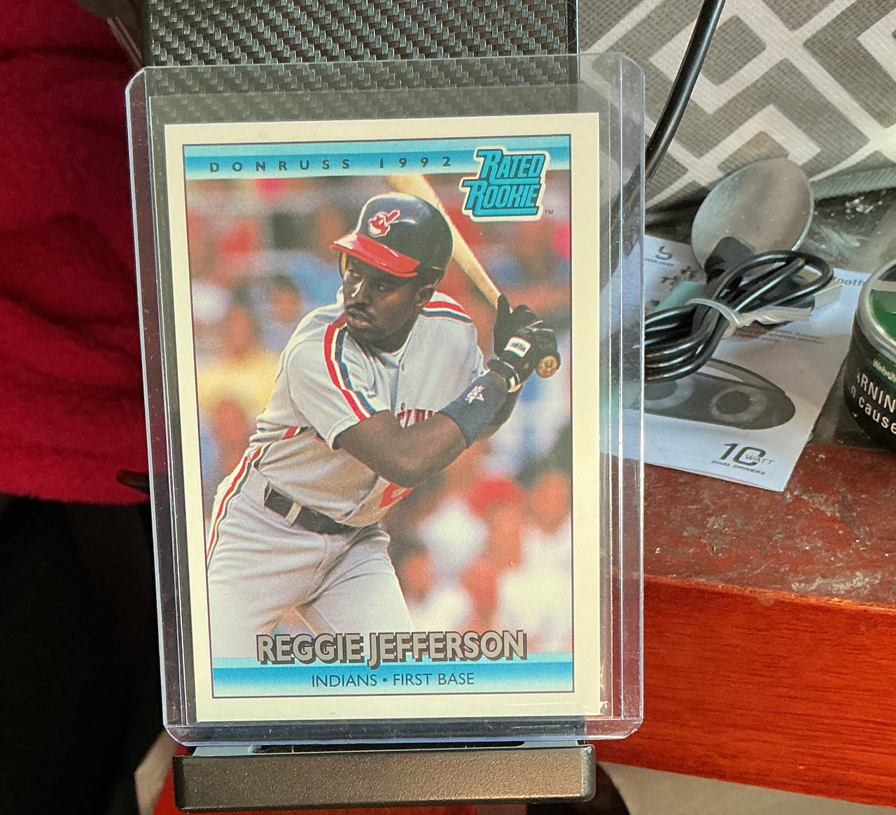 1992 Donruss Reggie Jefferson Rated Rookie #441