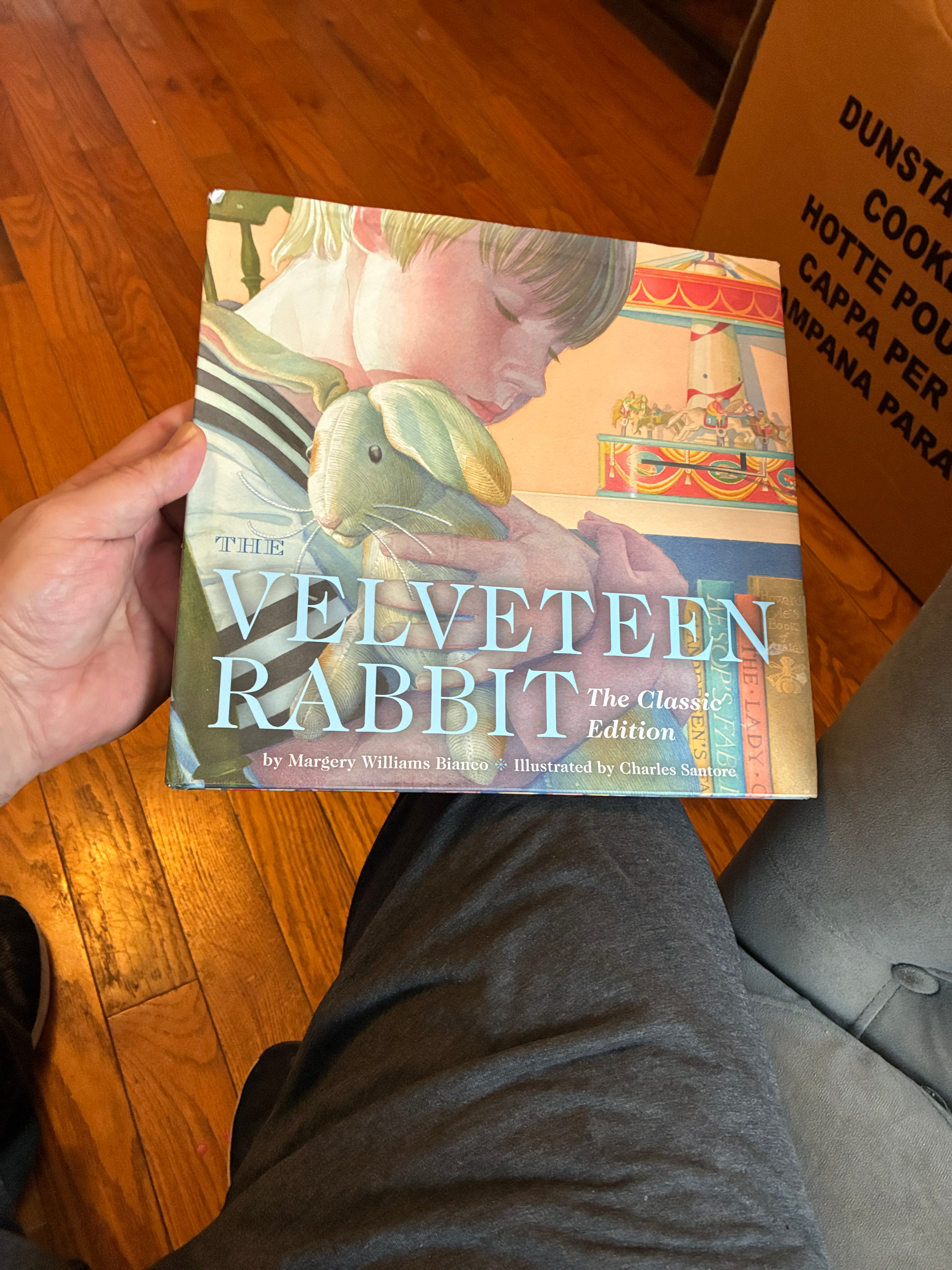 The Velveteen Rabbit: The Classic Edition by Margery Williams Bianco, Illustrated by Charles Santore