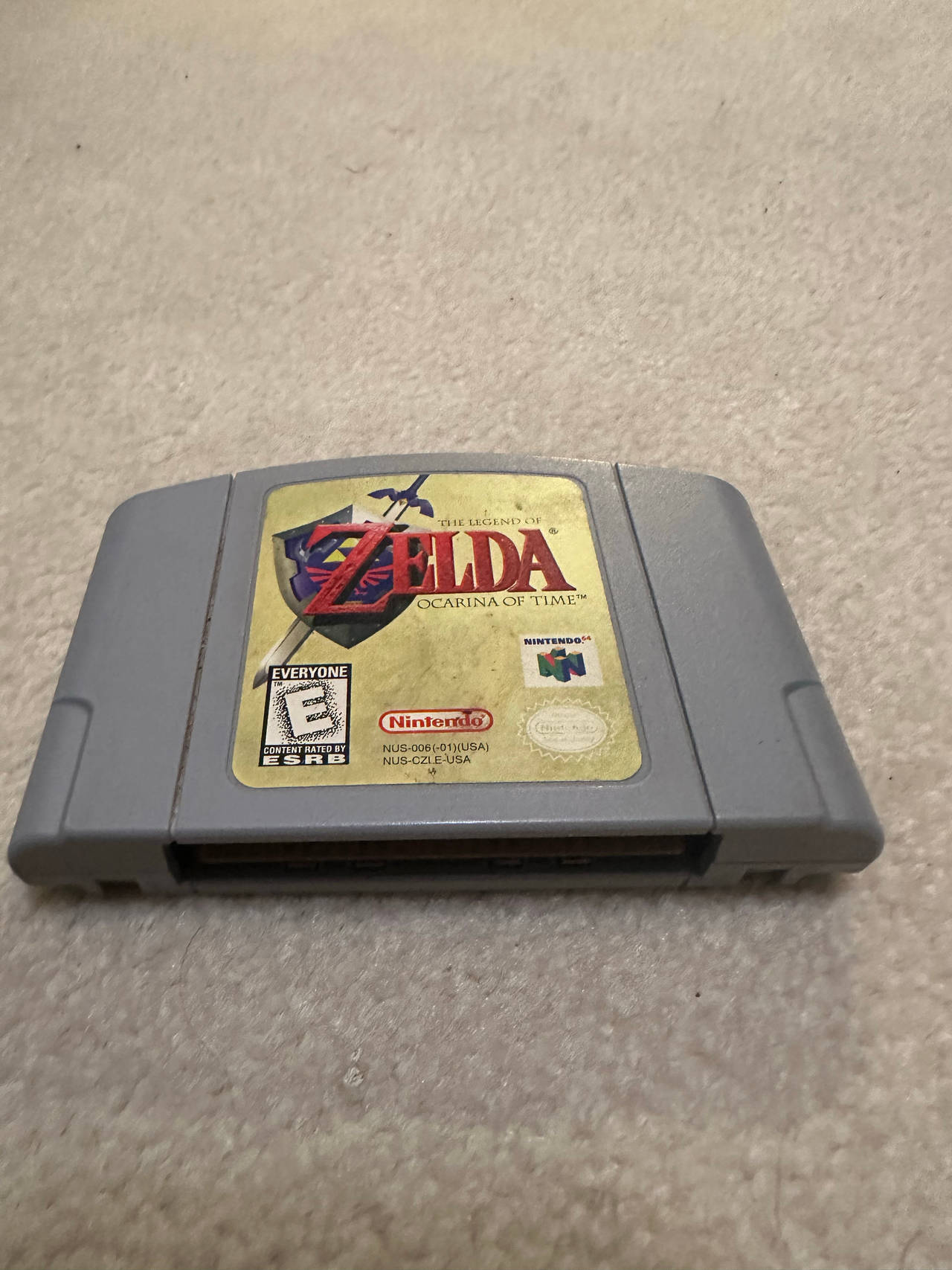 The Legend of Zelda: Ocarina of Time (Nintendo 64) NEW Battery TESTED