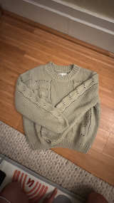 Chunky Knit Sweater - Image 1