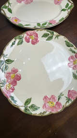 Franciscan Desert Rose Chop Plate and Oval Platter - Image 2
