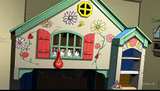 Cottage Style Kids Loft Bed - Image 1