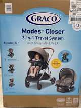 NEW IN BOX Graco Modes Closer 3-in-1 Travel System SnugRide Lite LX - Image 1