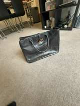 Longchamp Roseau Tote Black Croc-Embossed Leather - Image 1