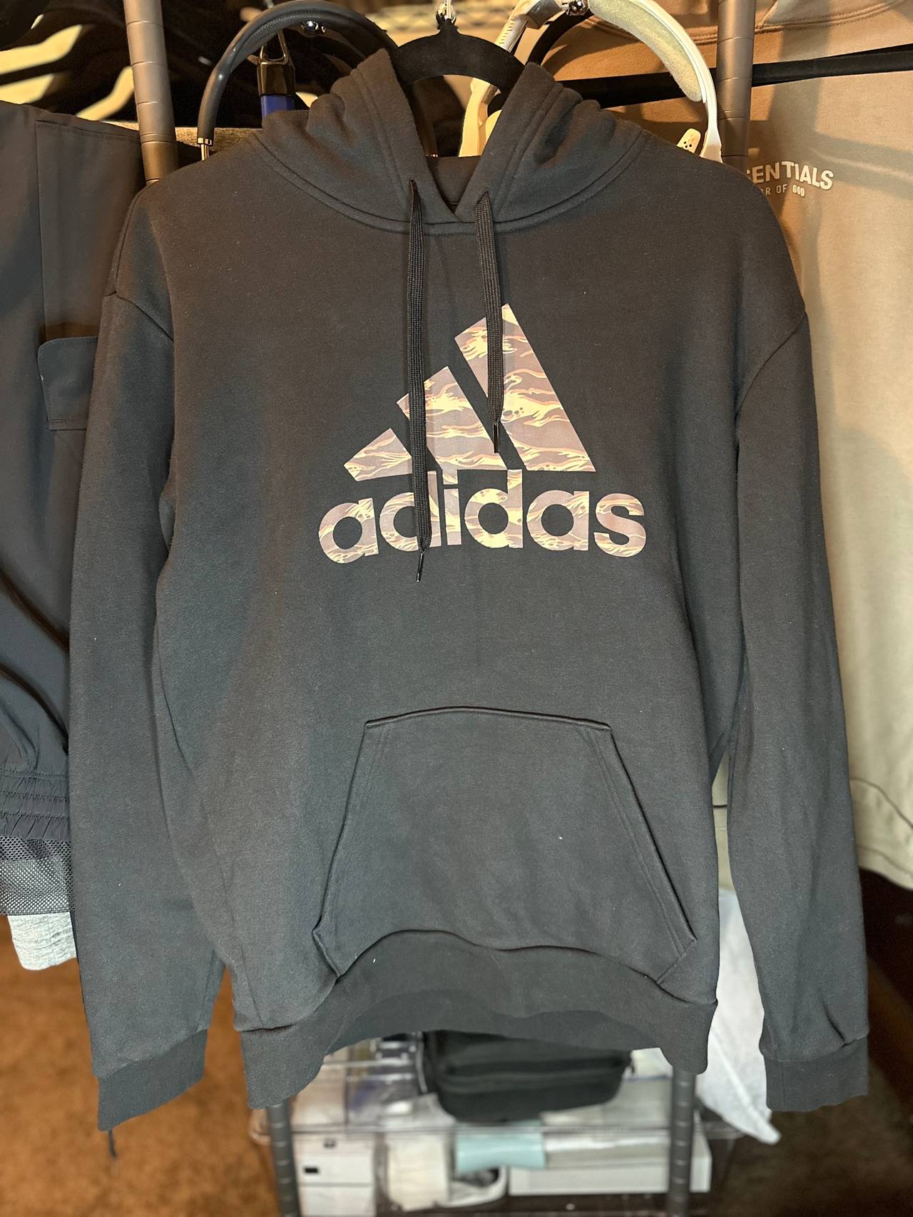 adidas Essentials Camo Logo Hoodie