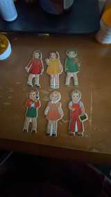 Shackman Queen Holden's Old Fashioned Decorative Paper Dolls Set of 6 - Image 2