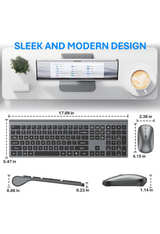Vivefox Wireless Keyboard and Mouse Combo - Image 3