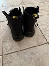 Dr. Martens Combs Leather Boots Black - Image 4