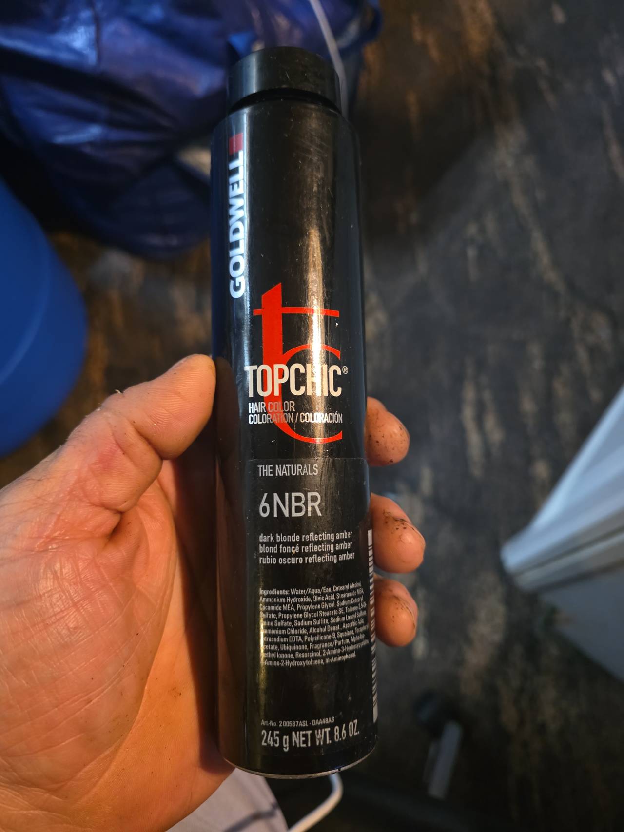 Goldwell Topchic Hair Color Coloration 6NBR Dark Blonde Reflecting Amber
