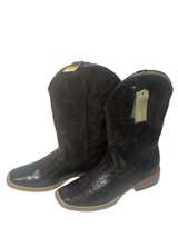 Roper Women's Riley Caiman Print Western Boots Size 9 NWT - Image 2