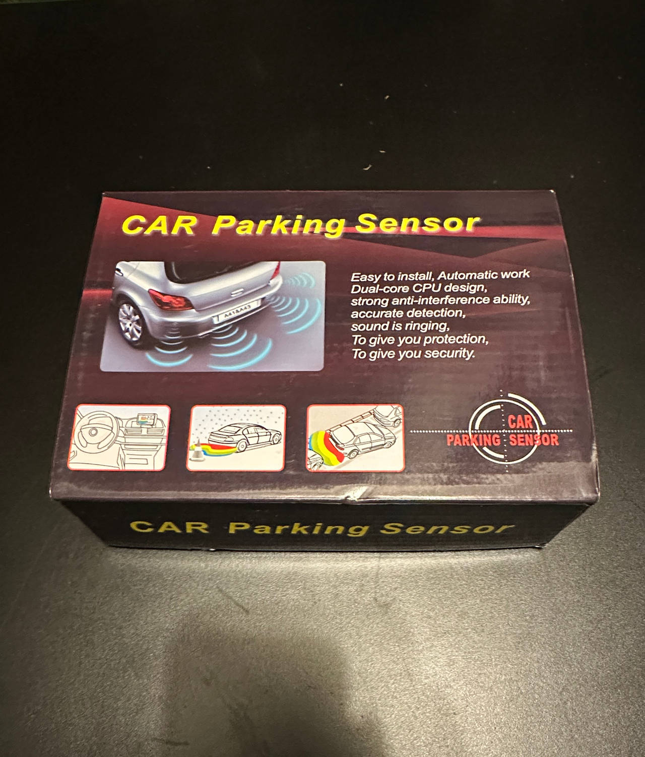 Car Parking Sensor System with Dual-Core CPU