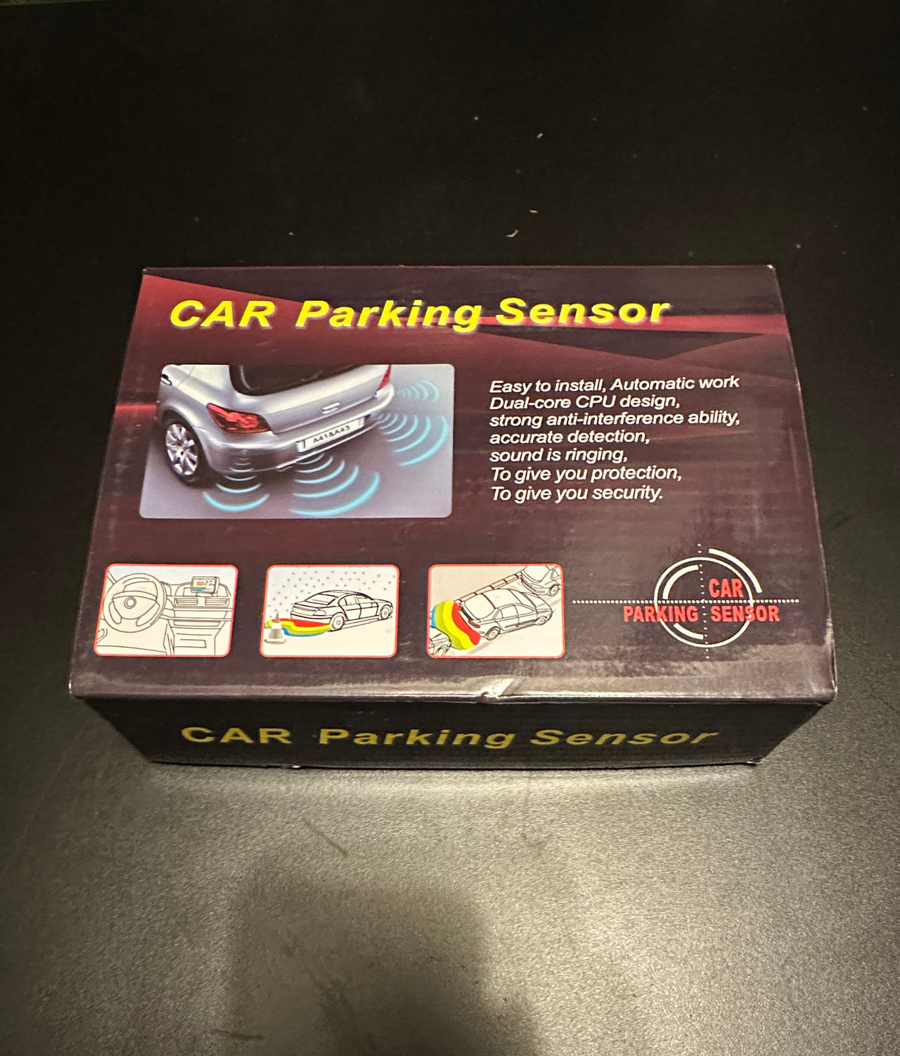 Car Parking Sensor System with Dual-Core CPU