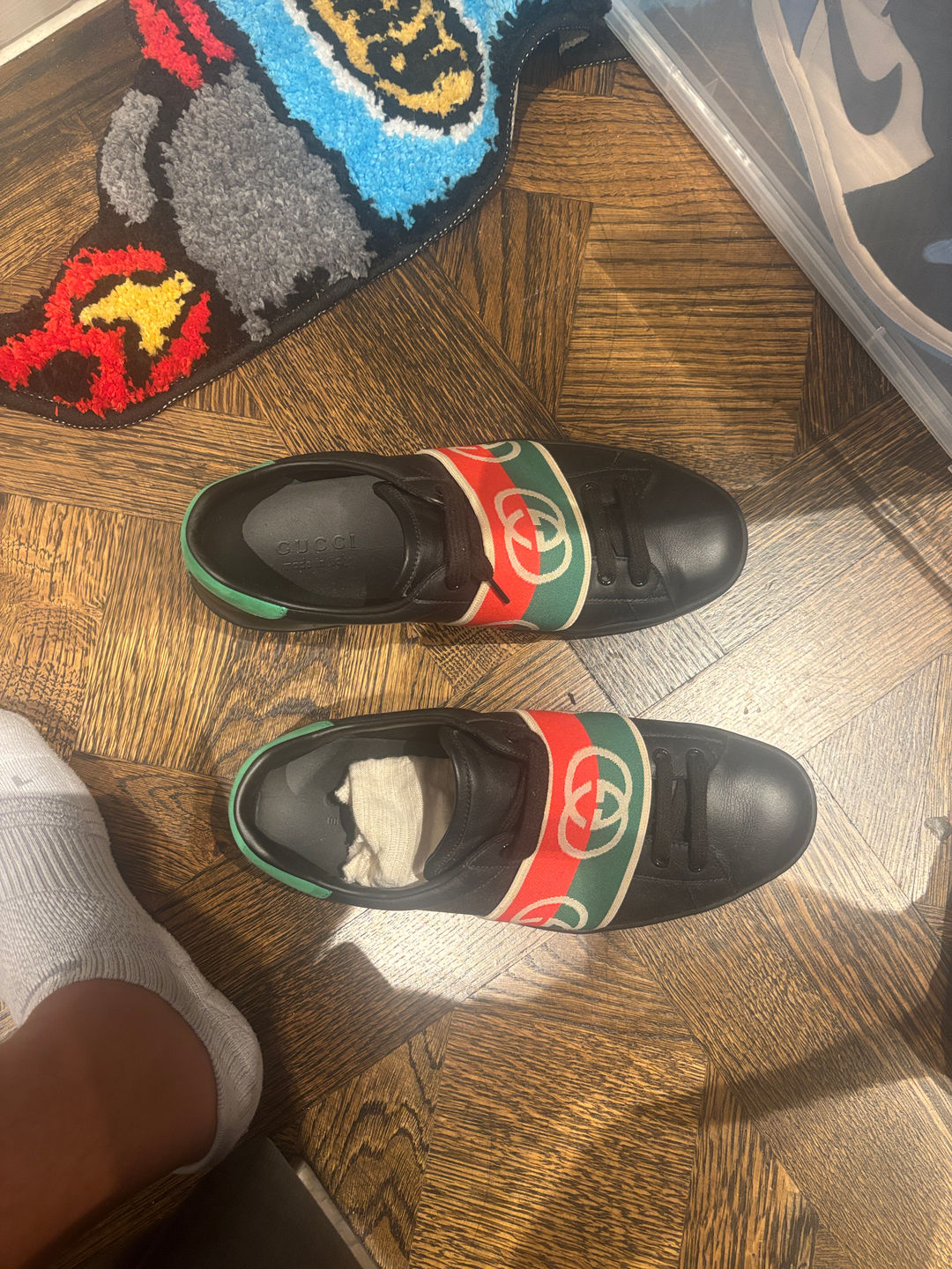Gucci Ace Leather Sneaker