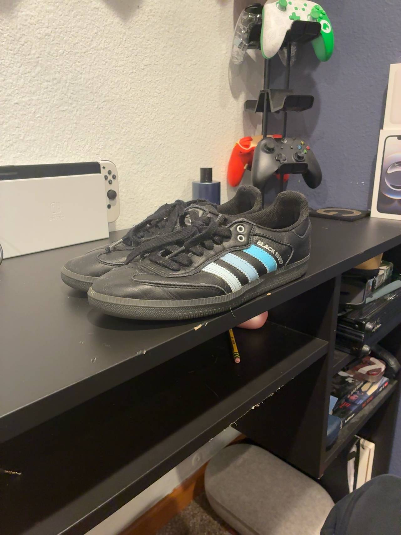 Adidas Samba ADV Black Sheep Charlotte FC Sneakers