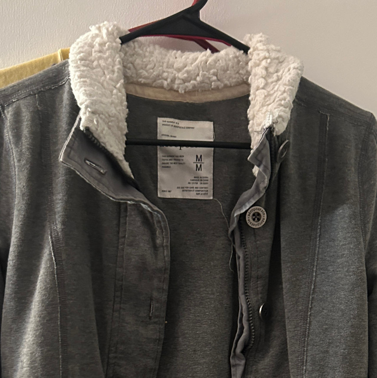 Aeropostale Sherpa Lined Jacket