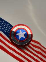 Captain America Shield Metal Fidget Spinner - Image 2
