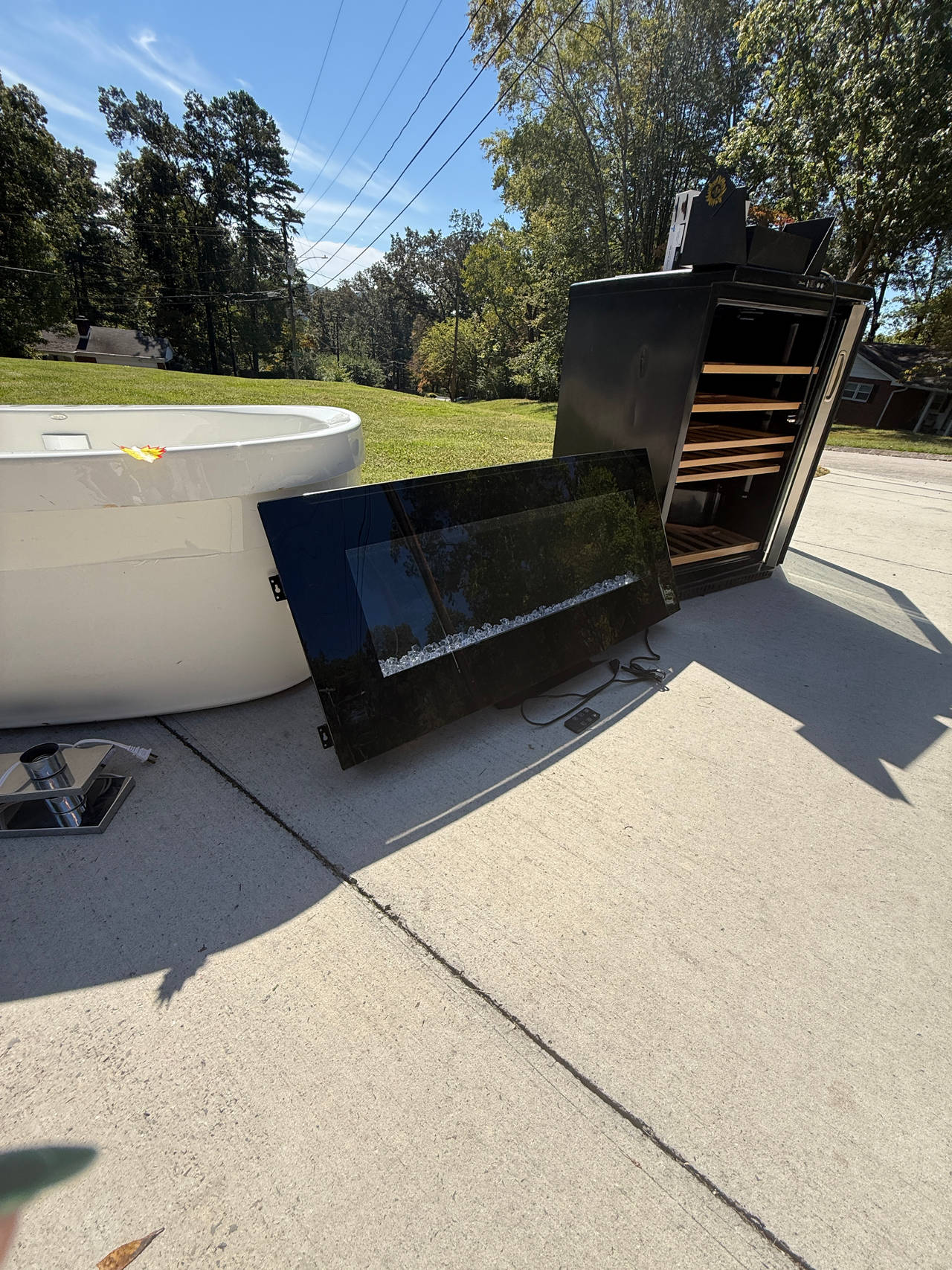 Electric Fireplace Insert