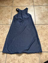 Sleeveless Striped Maxi Dress - Image 1