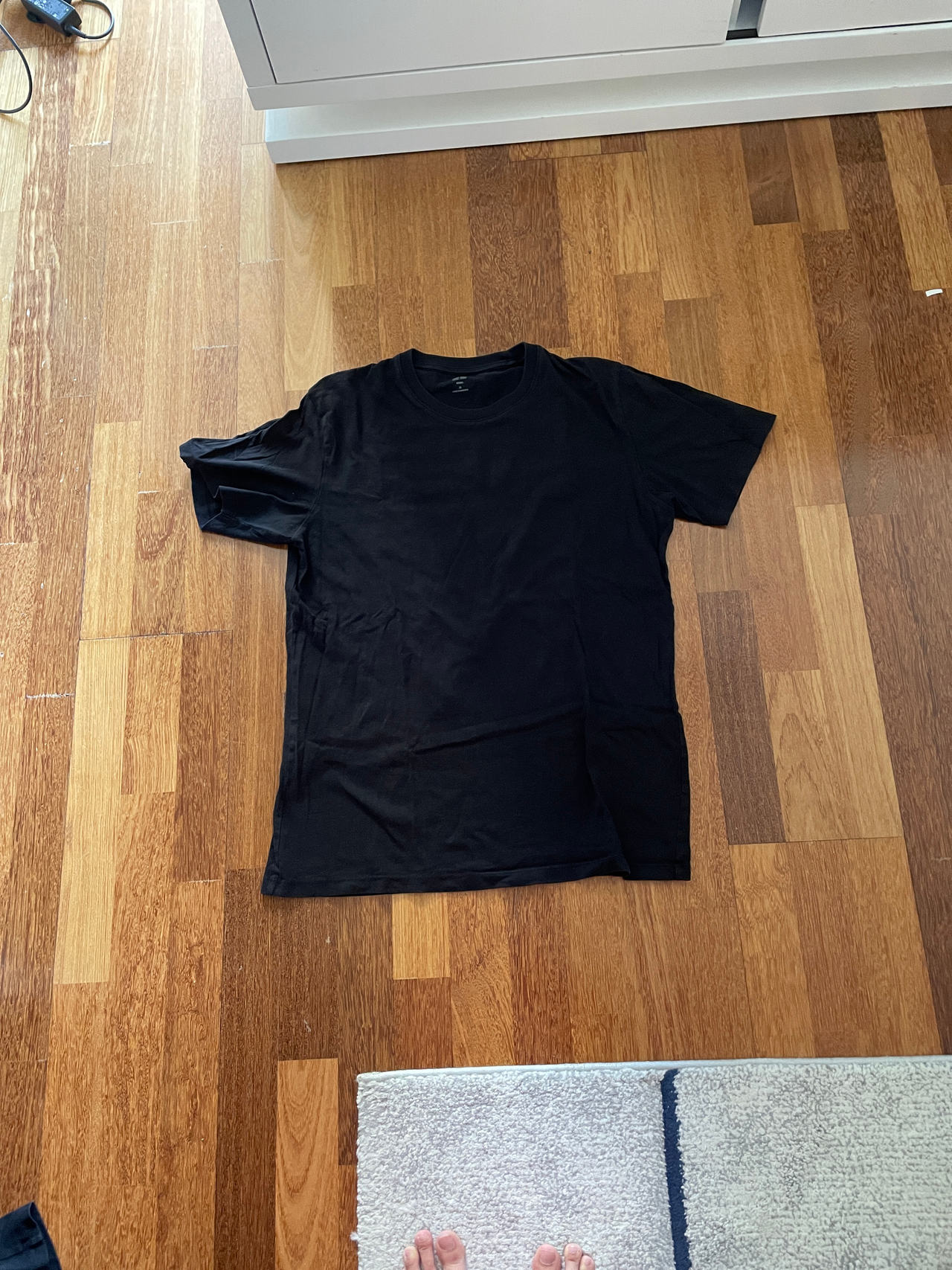 Black Crew Neck T-Shirt