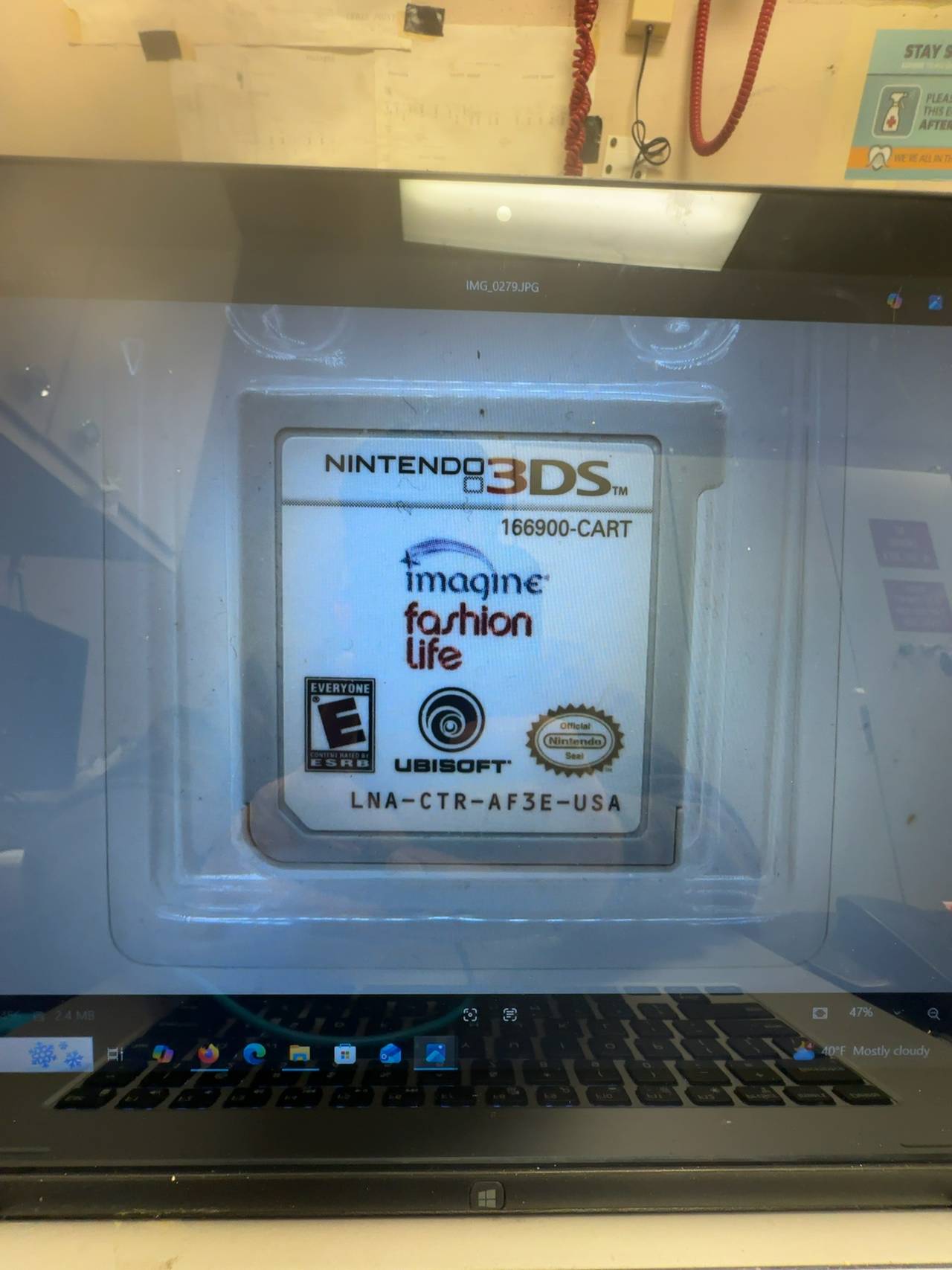 Nintendo Imagine: Fashion Life 3DS Game