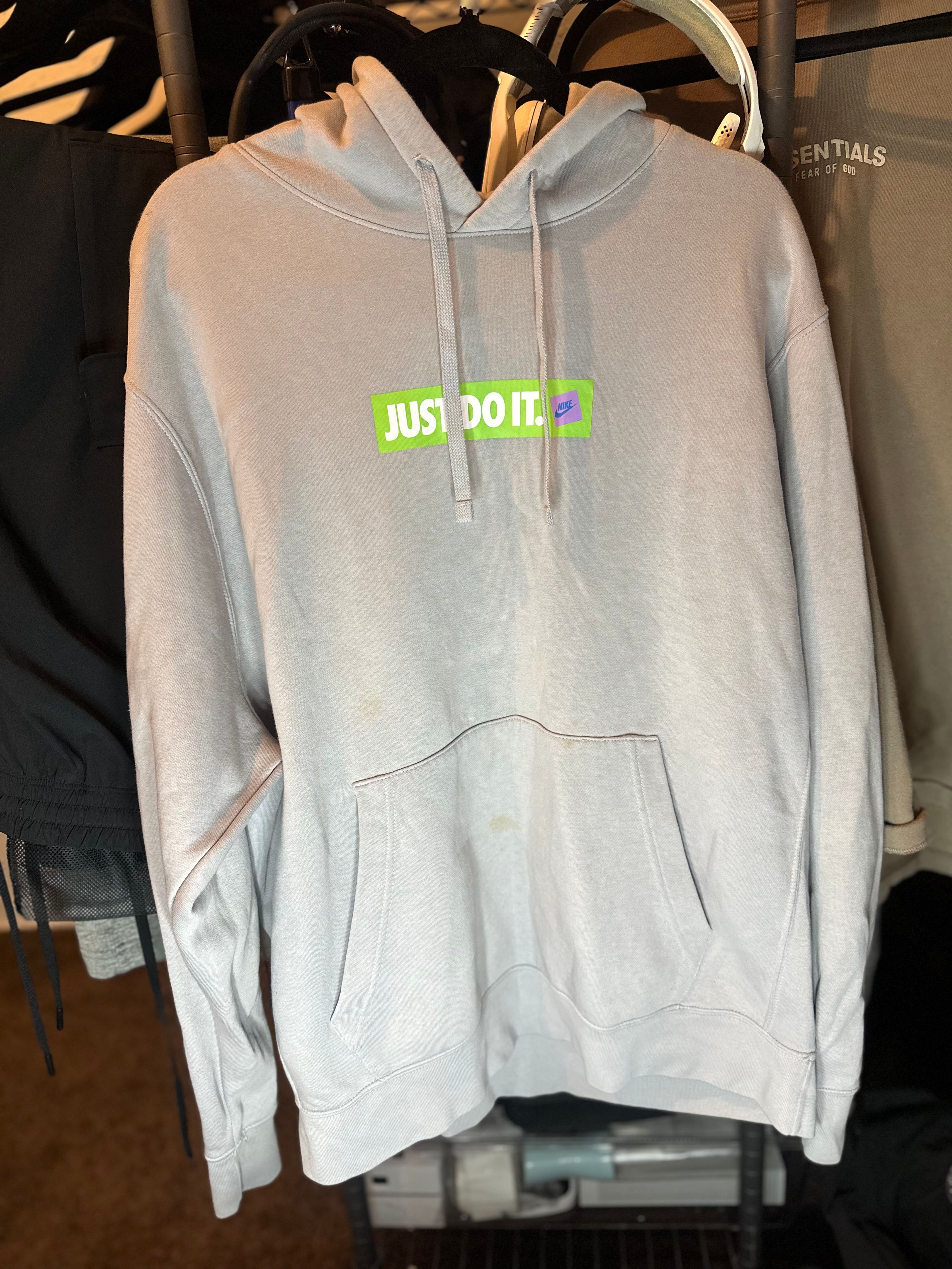 Nike Sportswear Just Do It Box Logo Hoodie