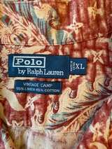 Polo Ralph Lauren Vintage Silk Paisley Camp Shirt - Image 3