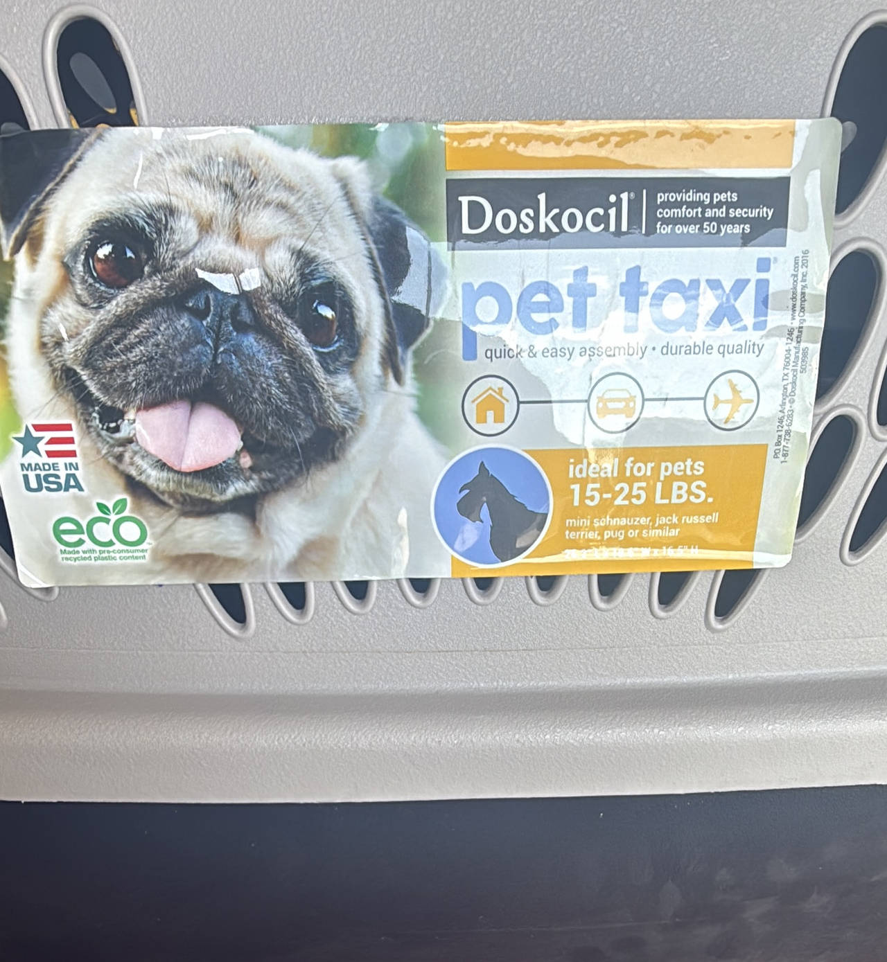 Doskocil Pet Taxi Dog & Cat Kennel