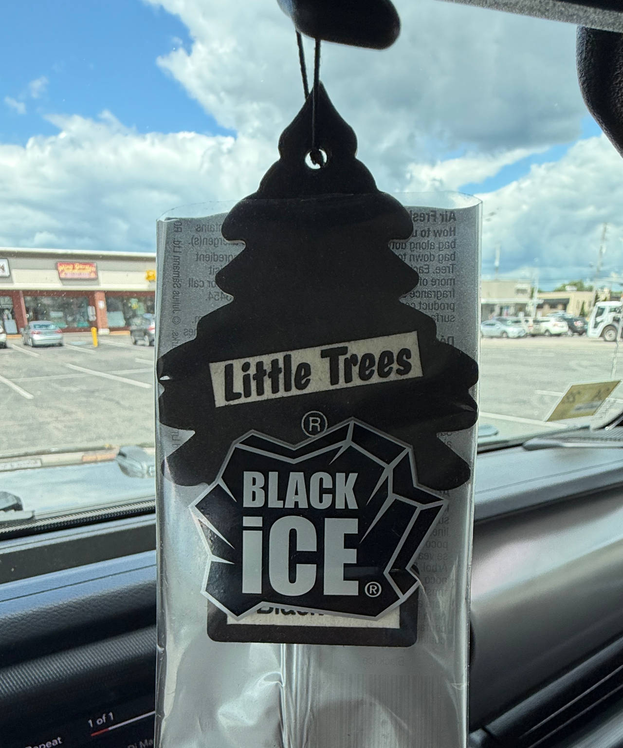 Little Trees Black Ice Air Freshener