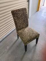 Zebra Print Parsons Dining Chair - Image 7