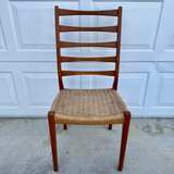 Mid-Century Modern Ladder Back Chair - Image 4