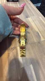 Skagen Denmark Gold-Tone Mother of Pearl Watch - Image 4