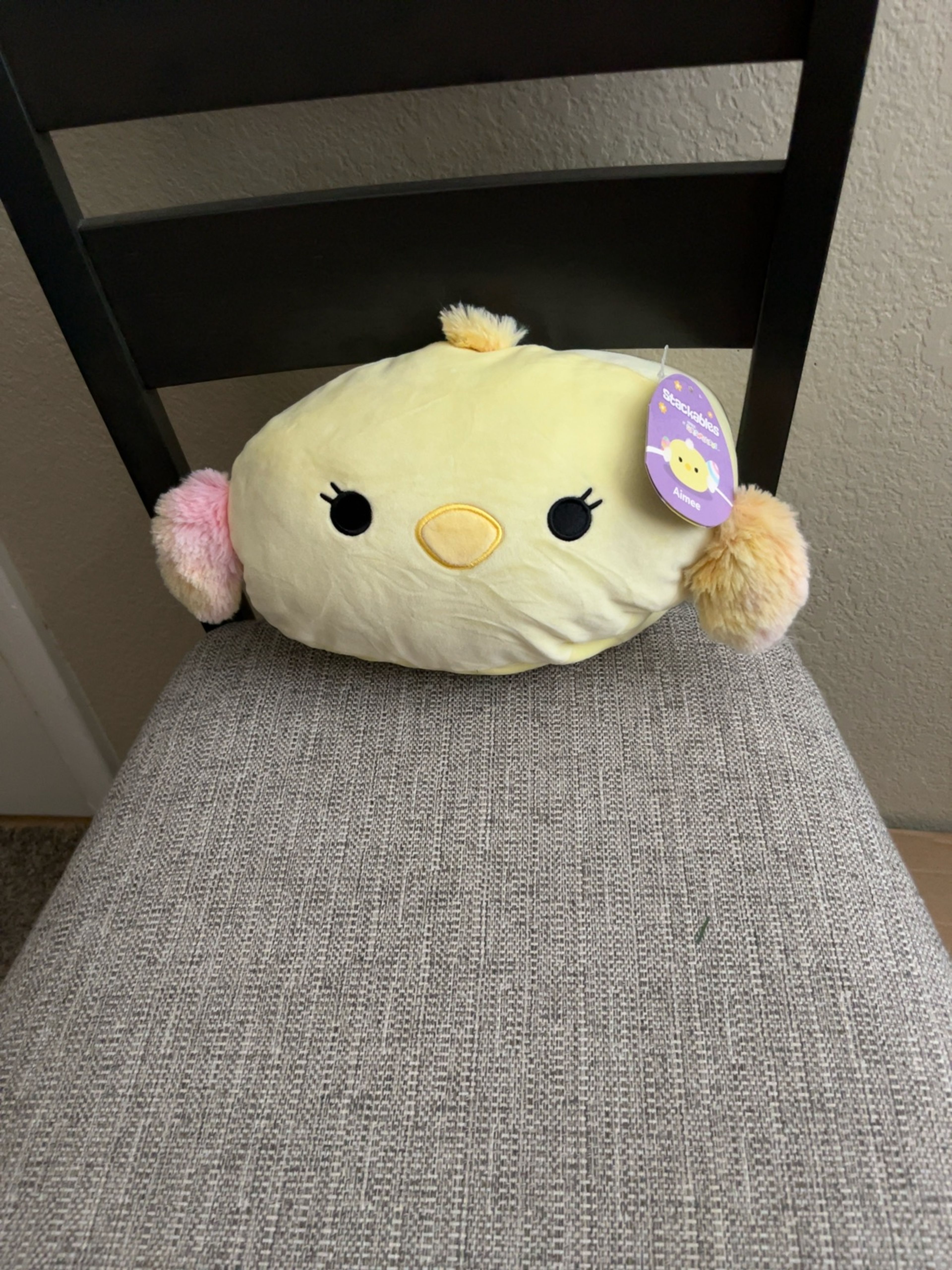 Squishmallows Aimee the Yellow Chick 12-inch Plush