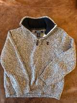 IZOD Boys' Quarter-Zip Marled Sweater - Image 1
