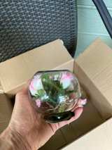 Hand Painted Glass 6 Candle Holders perfect for weddings birthdays table’s decor - Image 2