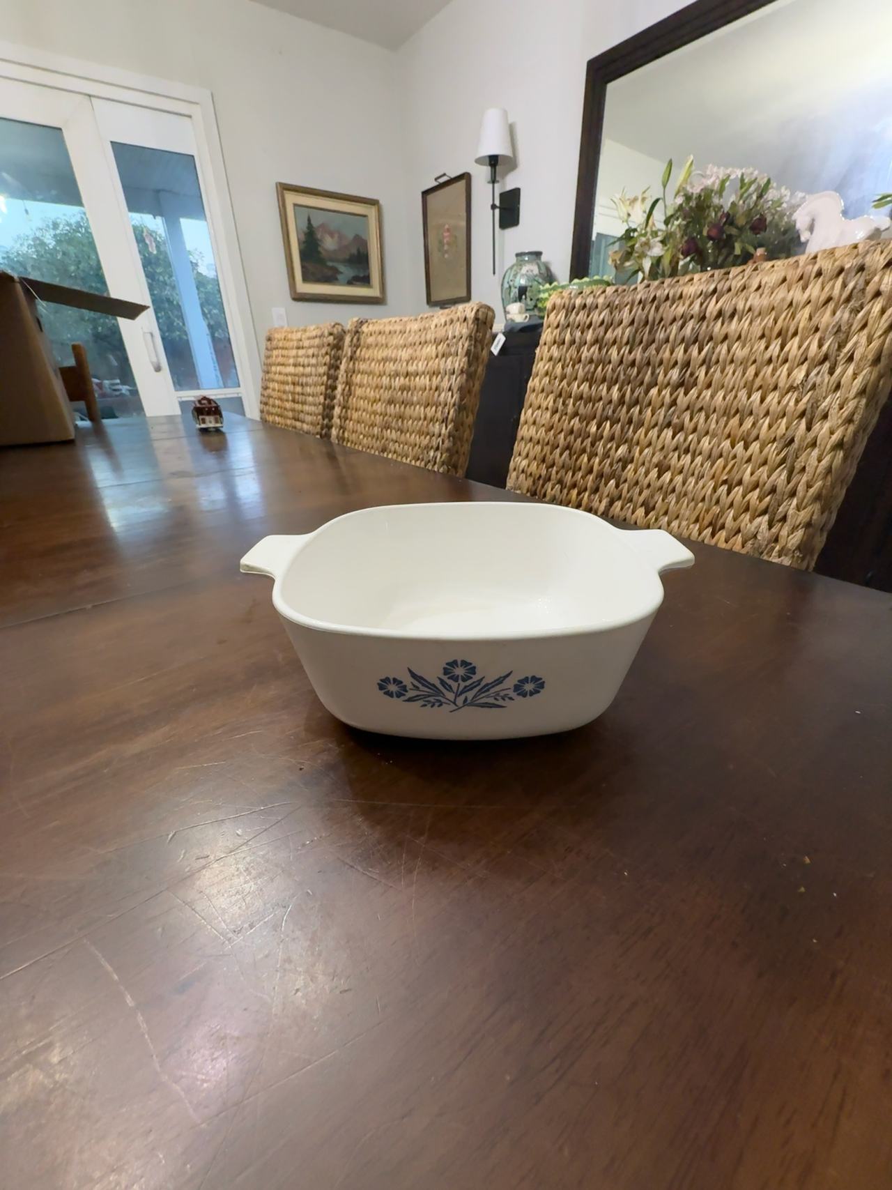 CorningWare Blue Cornflower 1.5 Quart Casserole Dish