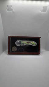 Vermont State Quarter Pocket Knife with Display Box - Image 1