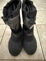 Columbia Powderbug Plus II Kids Snow Boots Black/Gray - Image 2
