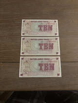 British Armed Forces Special Voucher uncirculated  - Image 1