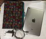 Apple iPad Mini 2 + AC Adapter + Charging Cable + Cute Protective Case - Image 1