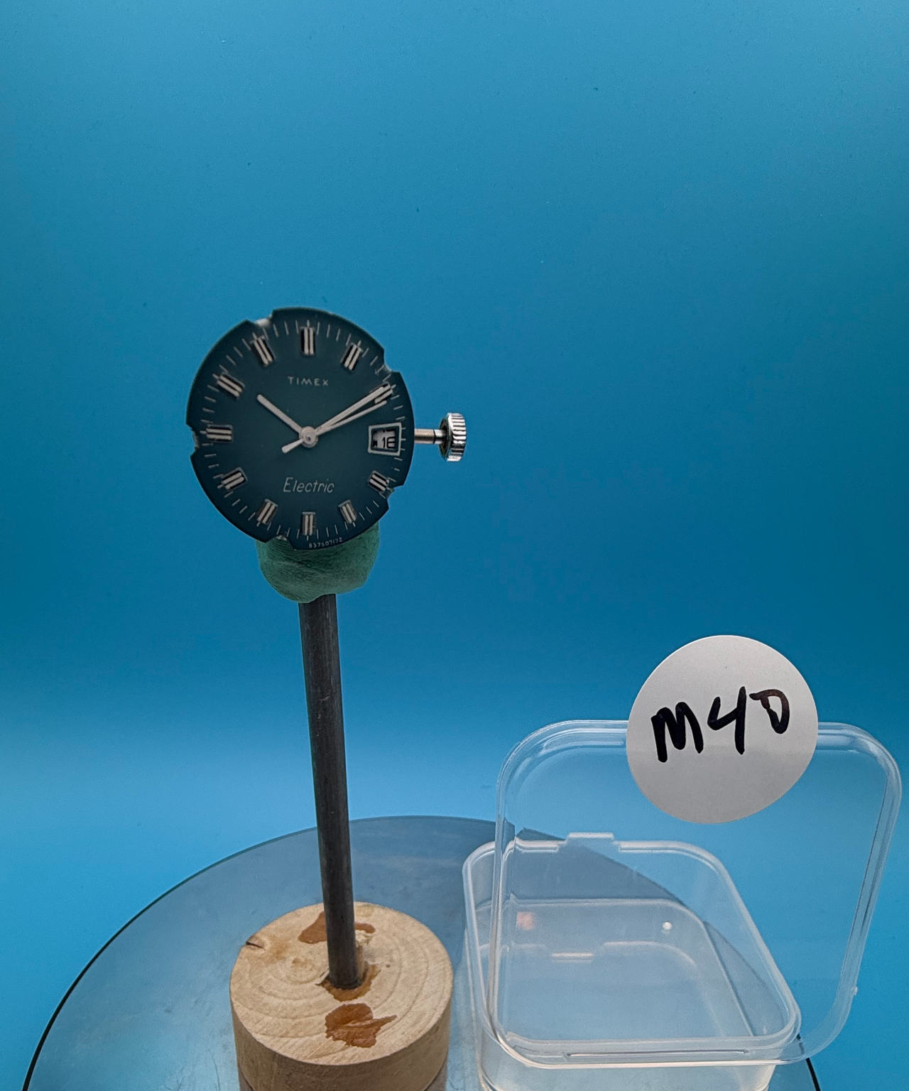 Vintage Timex Electric Watch Movement and Dial