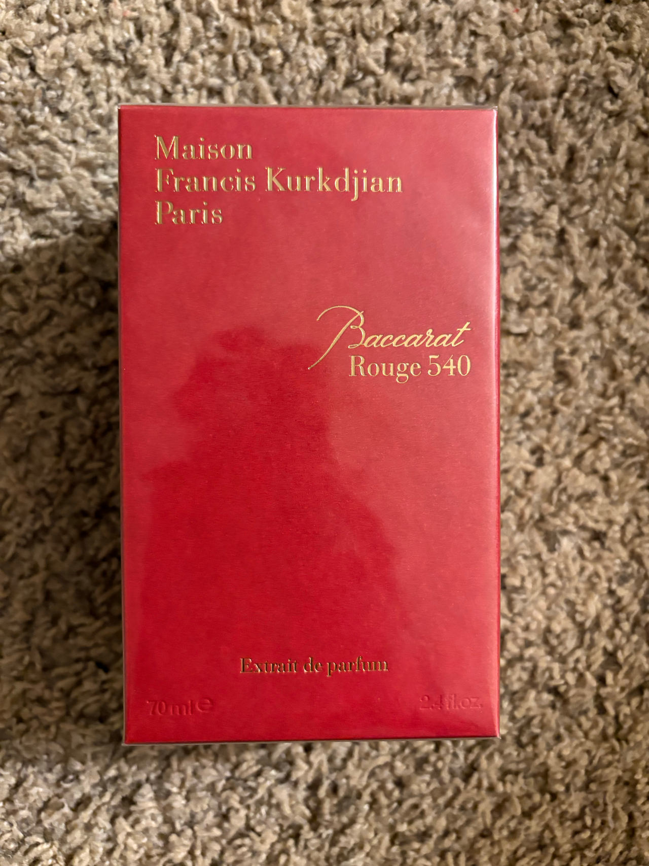 Maison Francis Kurkdjian Baccarat Rouge 540 Extrait de Parfum 70ml