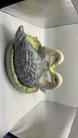 Ceramic Duck Figurine with Corn Base - Image 4