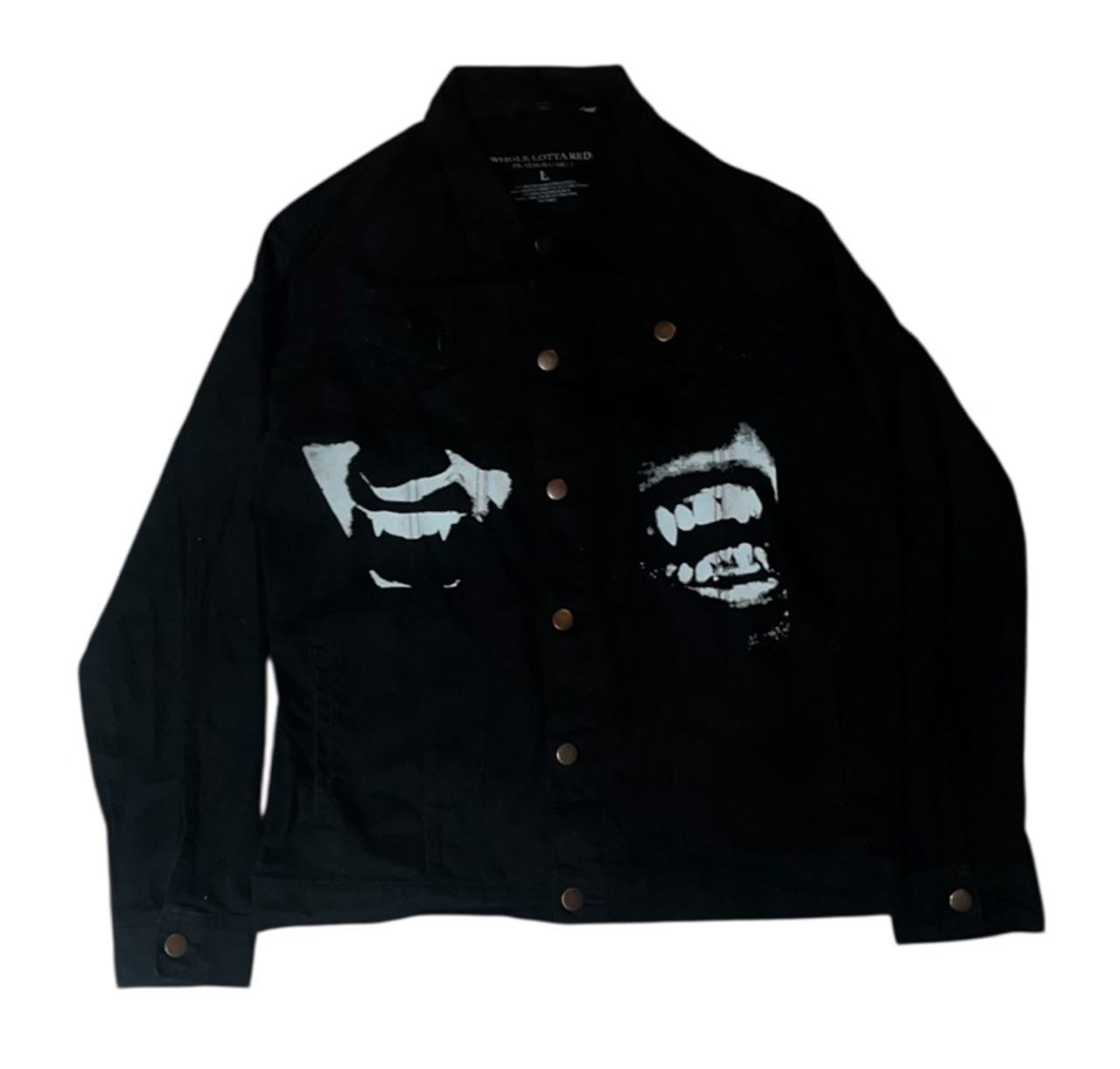 Playboi Carti Whole Lotta Red Denim Jacket